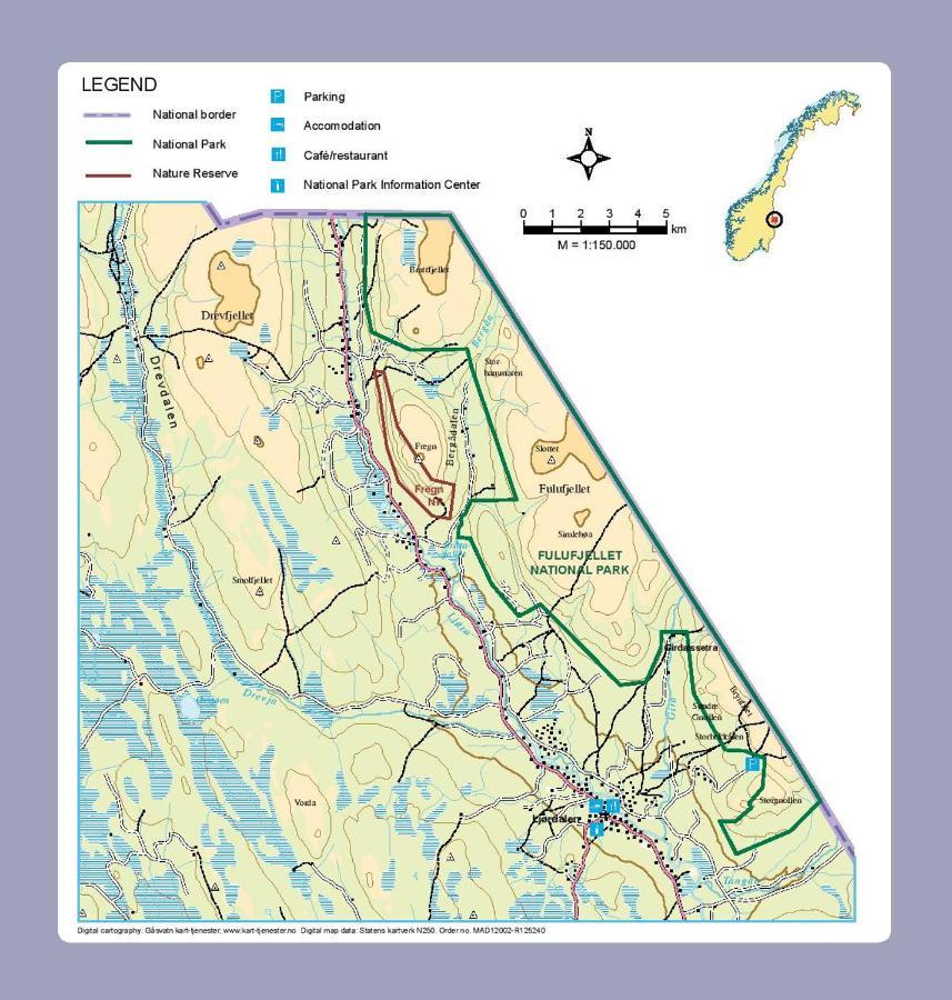 14 - Fulufjellets Nasjonalparker - Natur-, Dyre- Og Fugleopplevelser 特吕西尔 外观 照片